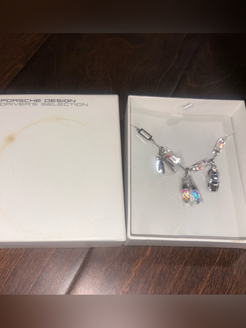 Authentic Porsche Design Driver’s Selection Charm Bracelet - NIB/Rare